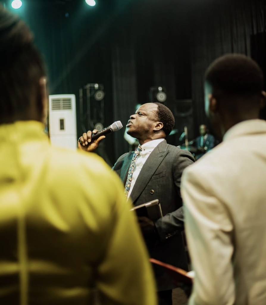 pastor preaching